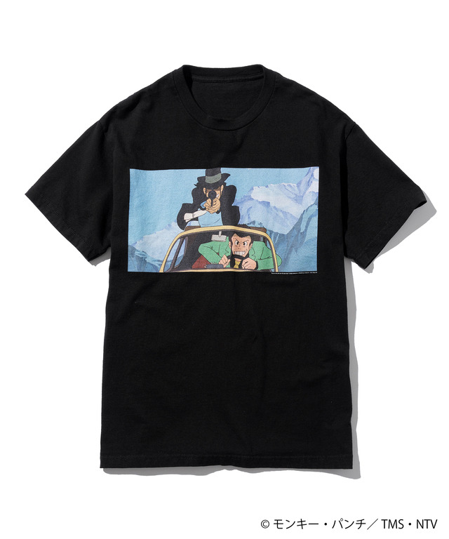 【カリオストロの城 × ZOZOVILLA】ONE SCENE Tシャツ：9,900円（税込）©モンキー・パンチ／TMS・NTV