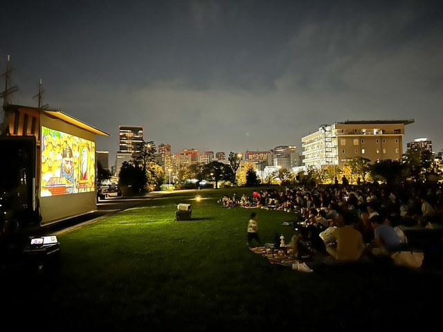 「りんくう海辺の映画館」開催イメージ