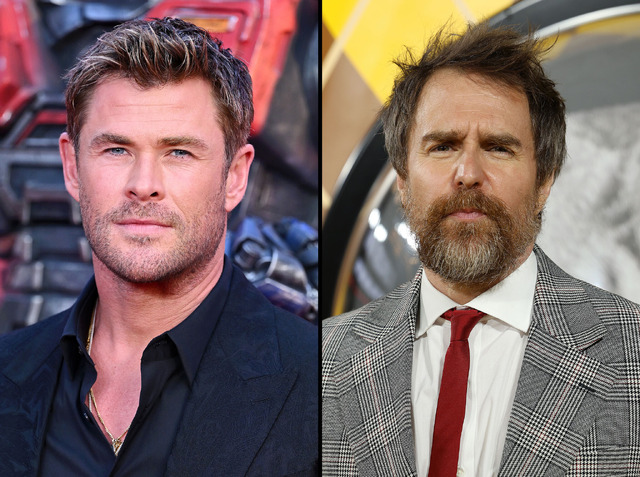 クリス・ヘムズワース＆サム・ロックウェル (C) Getty Images