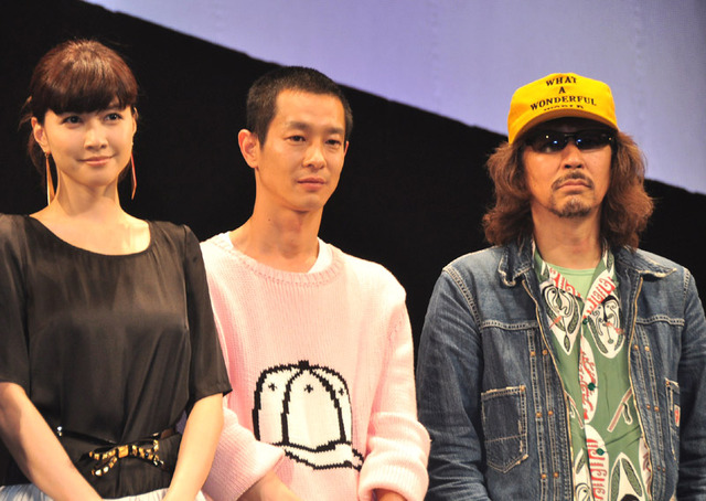 内田有紀＆加瀬亮＆三木聡監督／『俺俺』完成披露試写会