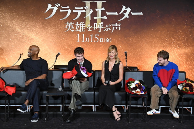 『グラディエーターII 英雄を呼ぶ声』来日スペシャルトークイベント ©2024 PARAMOUNT PICTURES.