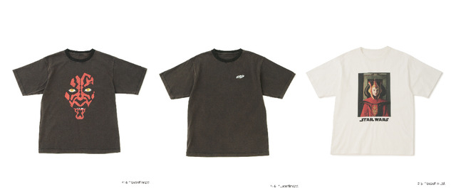 STAR WARSハーフスリーブクルーネックTシャツ／6,600円（税込）