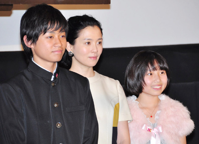 平岡拓真＆坂井真紀＆鍋本凪々美／『中学生円山』初日