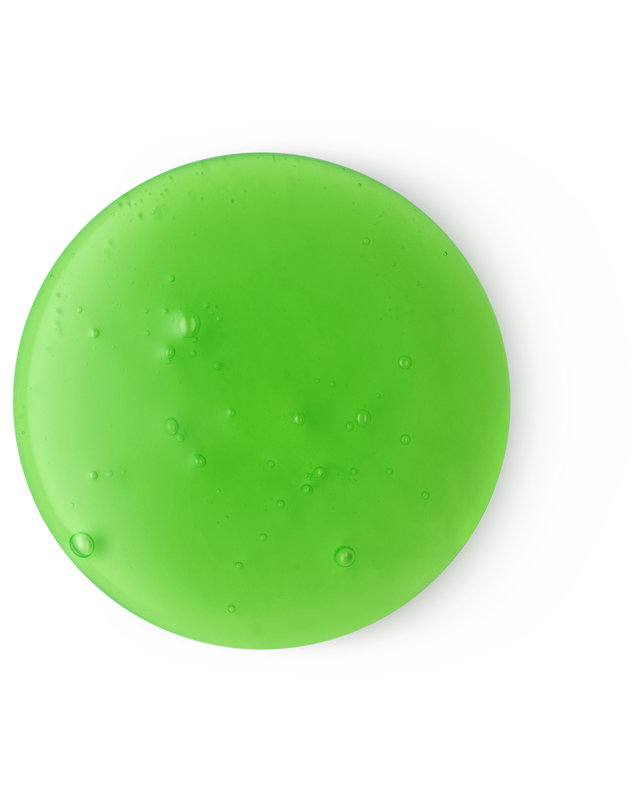 グリーン（シャワージェル）1,800円（税込）/ 115ｇ・3,600円（税込）/ 270ｇ6,380円（税込）/ 545ｇ