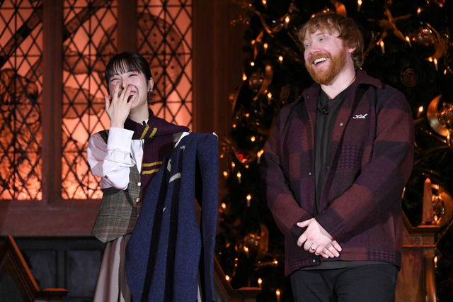 スタジオツアー東京 ホグワーツ・イン・ザ・スノー  大広間ライトアップセレモニー