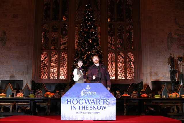 スタジオツアー東京 ホグワーツ・イン・ザ・スノー  大広間ライトアップセレモニー