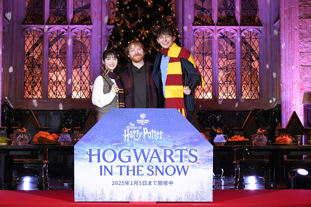 スタジオツアー東京 ホグワーツ・イン・ザ・スノー  大広間ライトアップセレモニー