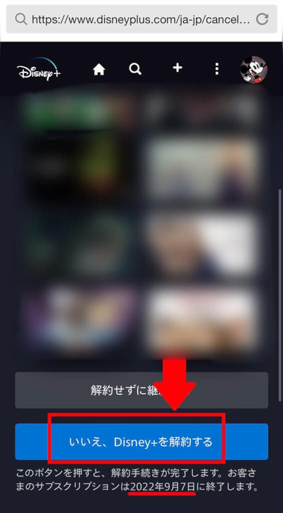 ディズニープラスの解約方法を画像付きで解説！解約できない場合の対処法や注意点も