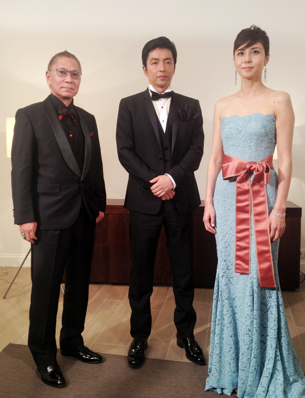 大沢たかお＆松嶋菜々子＆三池崇史監督／『藁の楯 わらのたて』 in 第66回カンヌ国際映画祭