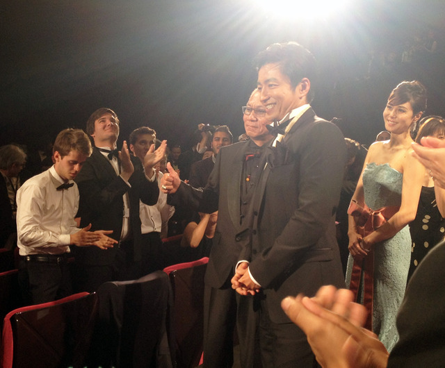 大沢たかお＆松嶋菜々子＆三池崇史監督／『藁の楯 わらのたて』 in 第66回カンヌ国際映画祭