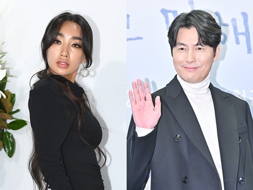 ムン・ガビ(左)、チョン・ウソン