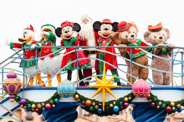 サンタクロースとホリデーをお祝い！TDS「ディズニー・クリスマス・グリーティング」