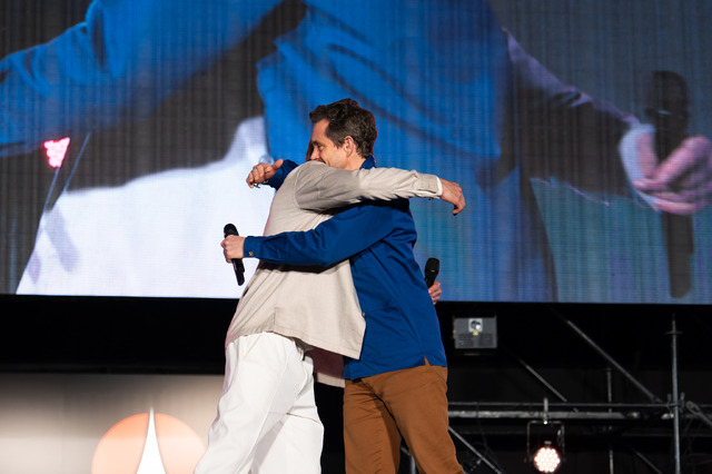 マッツ・ミケルセン＆ヒュー・ダンシー／東京コミコン2024【写真：タンスタ未央】