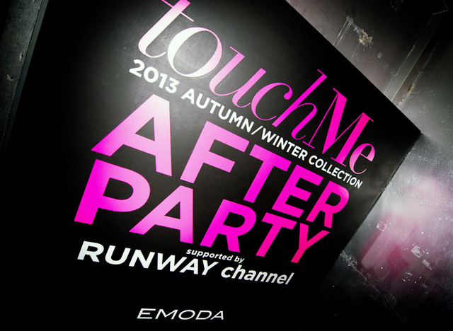 「2013 AUTUMN／WINTER Collection touchMe（タッチミー）」ファッション・パーティ