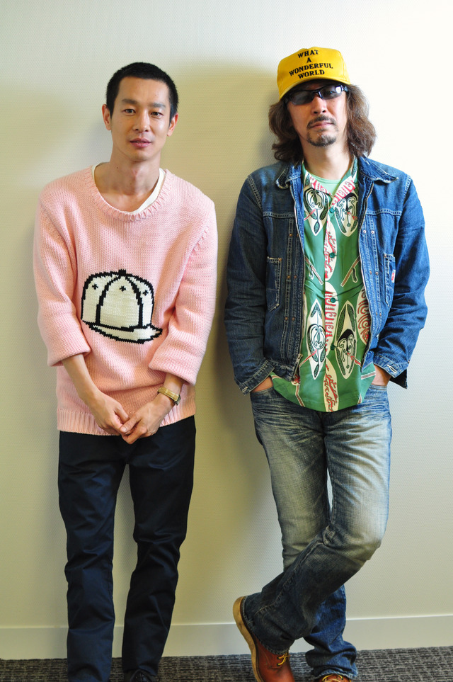 『俺俺』加瀬亮、三木聡監督／Photo：Naoki Kurozu