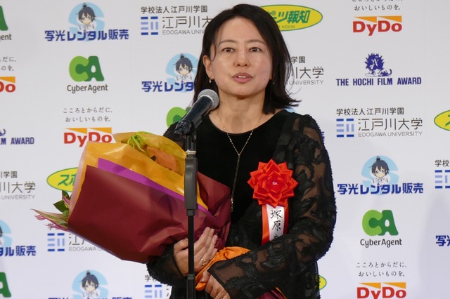 塚原あゆ子（『ラストマイル』）「第49回報知映画賞」