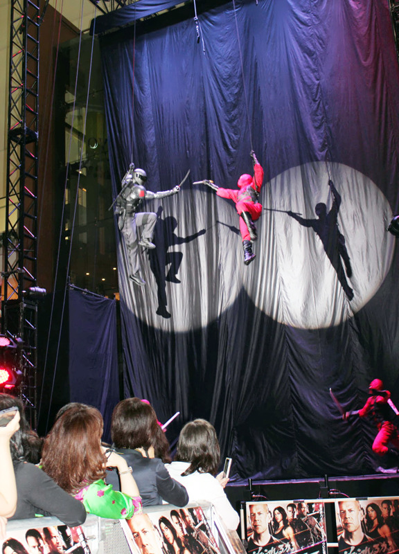 『G.I.ジョー バック2リベンジ』舞台挨拶 in ジャパン・プレミア