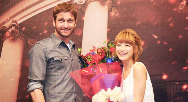 ジェラルド・バトラー＆鈴木奈々／『エンド・オブ・ホワイトハウス』来日会見