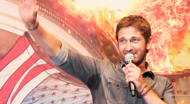 ジェラルド・バトラー／『エンド・オブ・ホワイトハウス』来日会見