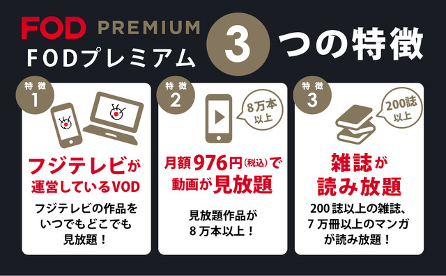 FODプレミアムの評判は悪い？口コミからわかった6つのメリットと7つのデメリット
