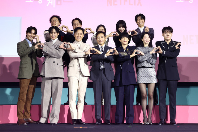 「イカゲーム」シーズン2 キャスト陣 Photo by Chung Sung-Jun/Getty Images