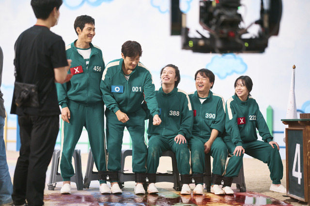 Netflixシリーズ「イカゲーム」シーズン1～2：独占配信中、シーズン3：2025年独占配信