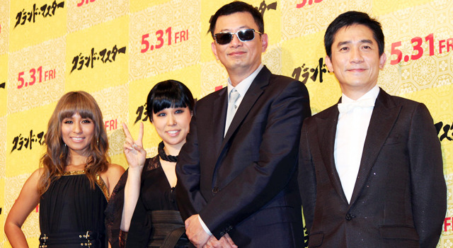 トニー・レオン＆ウォン・カーウェイ監督＆AI＆シェネル／『グランド・マスター』ジャパン・プレミア