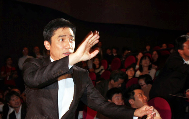 トニー・レオン／『グランド・マスター』ジャパン・プレミア