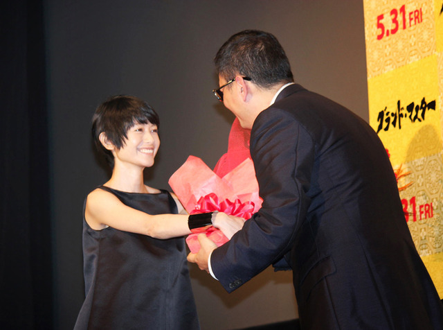 真木よう子＆ウォン・カーウェイ監督／『グランド・マスター』ジャパン・プレミア