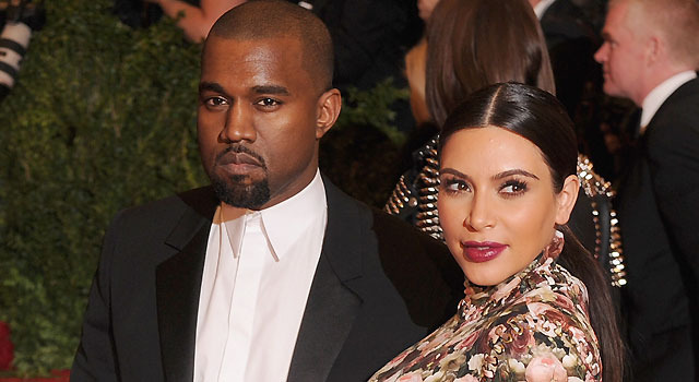 カニエ・ウェスト＆キム・カーダシアン -(C) Getty Images