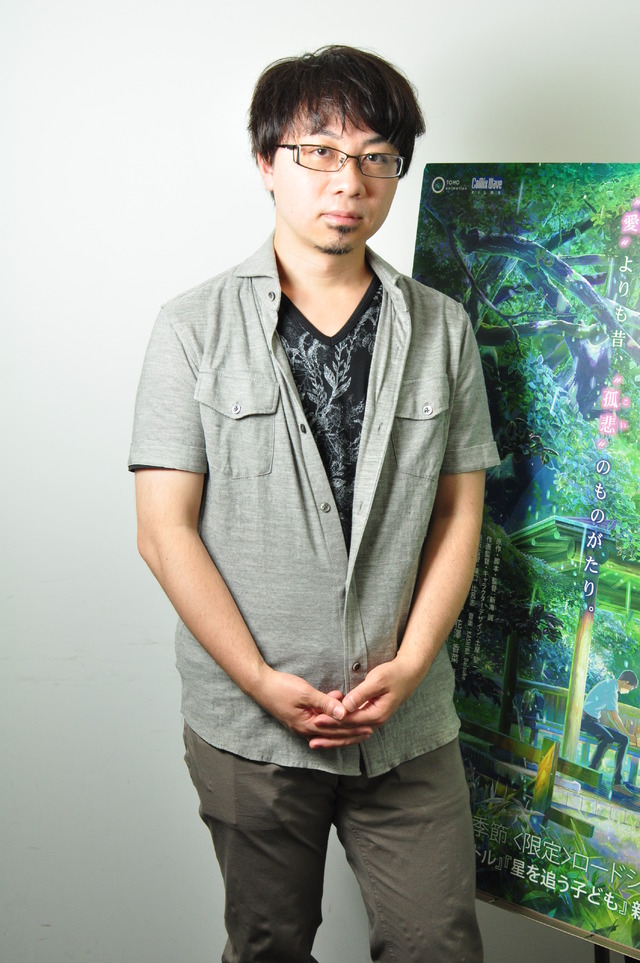 新海誠監督『言の葉の庭』／Photo：Naoki Kurozu