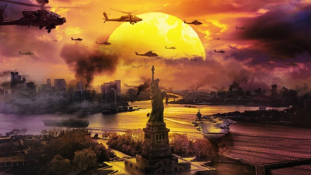 『シビル・ウォー アメリカ最後の日』©2023 Miller Avenue Rights LLC; IPR.VC Fund II KY.  All Rights Reserved.