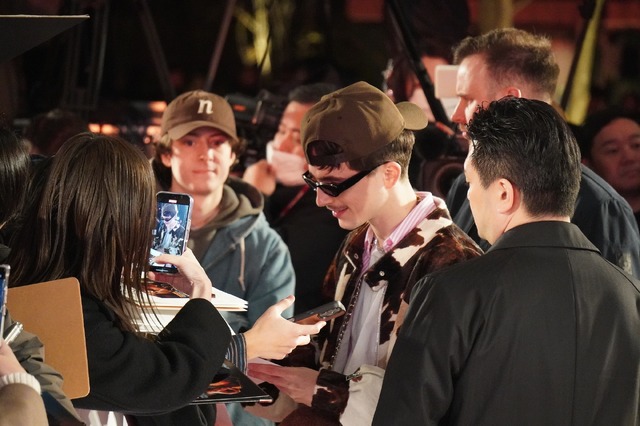 ティモシー・シャラメ『名もなき者/A COMPLETE UNKNOWN』来日イベント