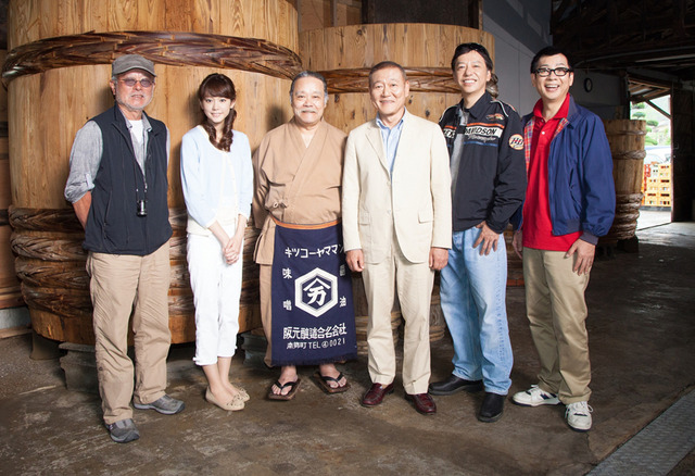 國村隼＆板尾創路＆山寺宏一＆桐谷美玲＆西田敏行＆やまさき十三監督／映画『あさひるばん』