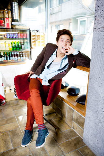 キム・ギボム　インタビュー　鍛え抜かれたボディで演じたピュアな14歳