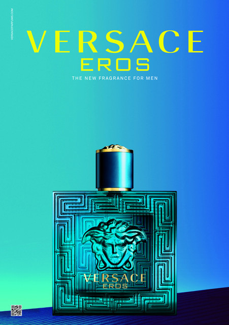 ヴェルサーチ新香水「エロス」のボトル