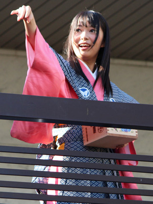 『劇場版 ミューズの鏡　マイプリティドール』大ヒット祈願　豆まき大会