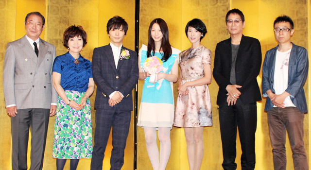 星野源＆夏帆＆平泉成＆森山良子＆大杉漣＆黒木瞳＆市井昌秀監督／『箱入り息子の恋』初日舞台挨拶