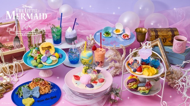 「OH MY CAFE」がリニューアルオープン。第1弾は「『リトル・マーメイド』OH MY CAFE 」（C）Disney