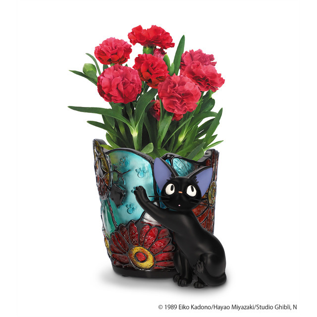 魔女の宅急便 『フラワーステンドグラス』とカーネーションセット
