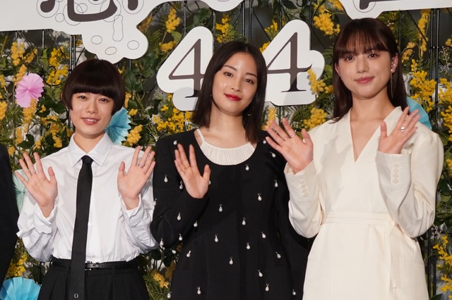 広瀬すず、杉咲花、清原果耶『片思い世界』公開直前イベント