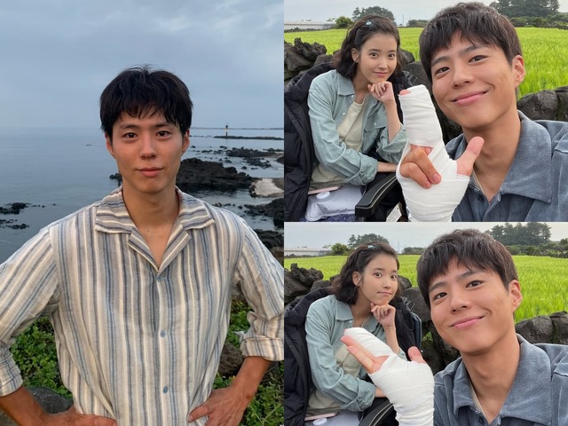 『おつかれさま』主演パク・ボゴム、共演者たちとの“天国のような”瞬間を大放出！【PHOTO】