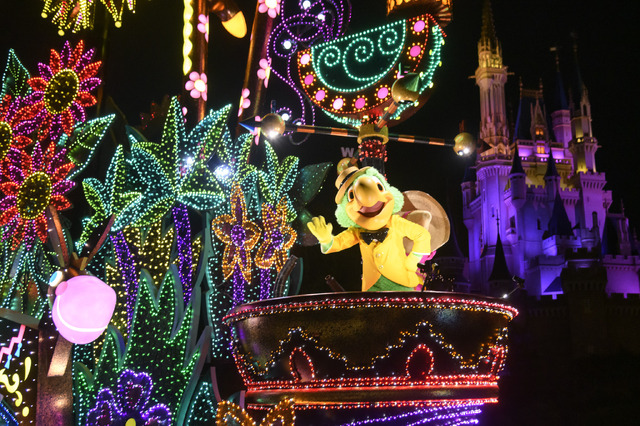 パレード・花火にキャッスルプロジェクション！東京ディズニーランドで3種のナイトエンターテインメントを満喫
