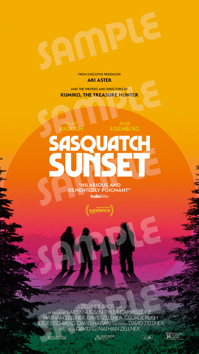 4月18日(金)発売ムビチケオンライン券『サスカッチ・サンセット』（C）2023 Cos Mor IV, LLC. All rights reserved