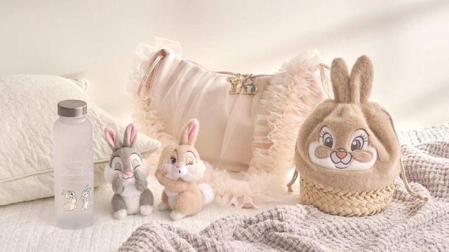ディズニーストアより、とんすけ＆ミス・バニー新コレクション「PASTEL BUNNIES」登場（C）Disney