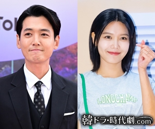 左からチョン・ギョンホ、チェ・スヨン