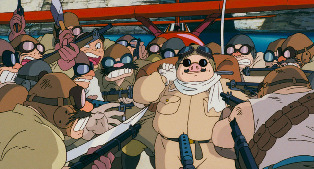 『紅の豚』（C）1992 Hayao Miyazaki/Studio Ghibli, NN