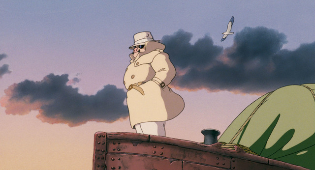 『紅の豚』（C）1992 Hayao Miyazaki/Studio Ghibli, NN