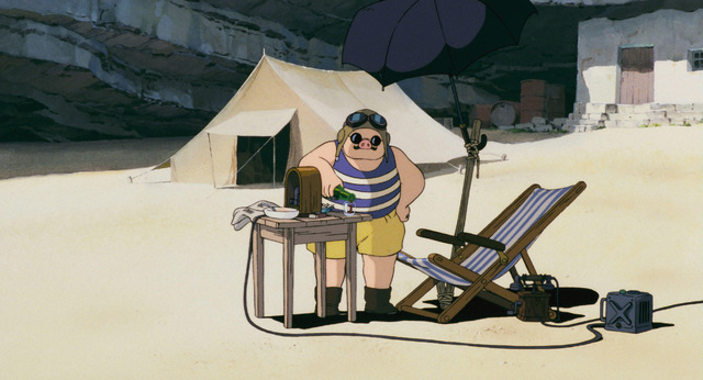 『紅の豚』（C）1992 Hayao Miyazaki/Studio Ghibli, NN