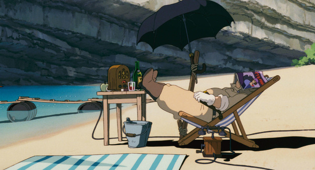 『紅の豚』（C）1992 Hayao Miyazaki/Studio Ghibli, NN